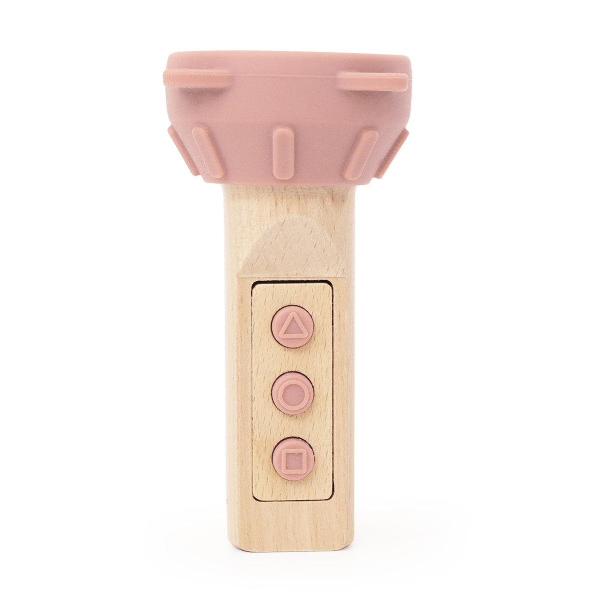 Wooden silicone flashlight - Mrs. Cat - FSC 100%