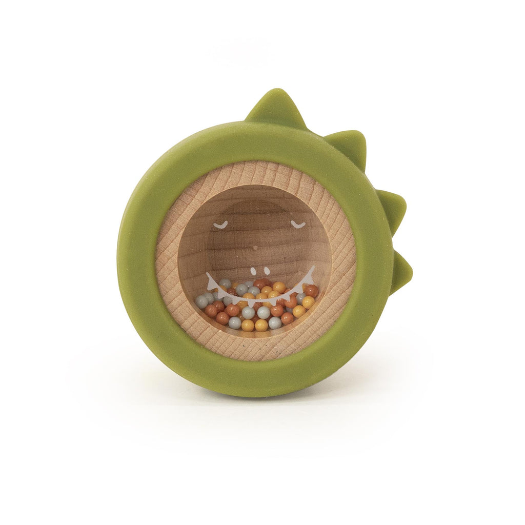 Taschenlampe aus Holz und Silikon - Mr. Dino