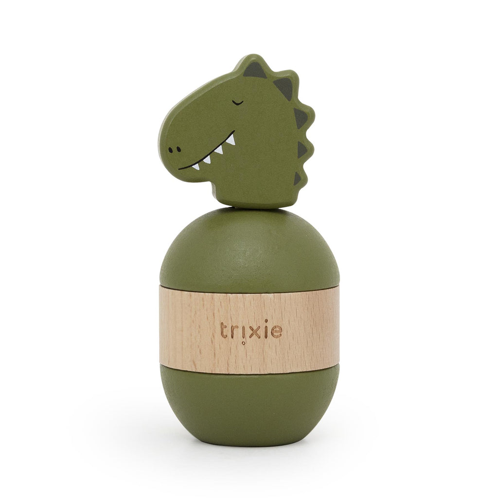 Wooden rattle stacker - Mr. Dino - FSC 100%