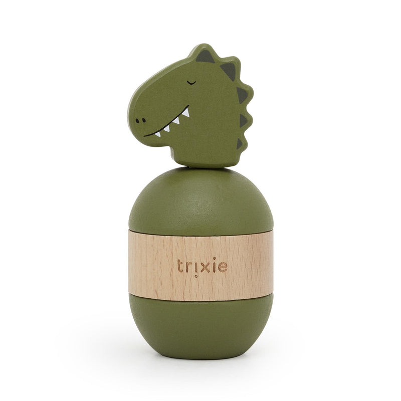 Wooden rattle stacker - Mr. Dino - FSC 100%