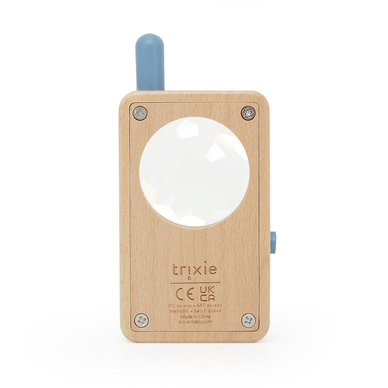 Walkie talkie de madera - Mr. Triceratops