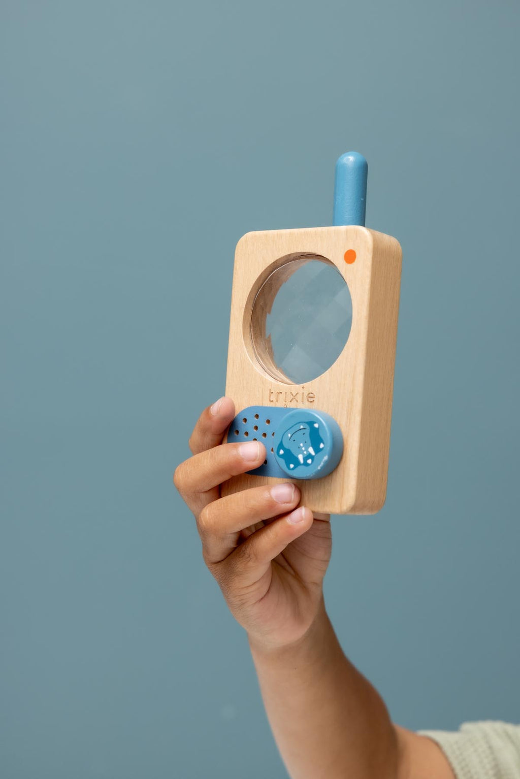 Walkie talkie de madera - Mr. Triceratops