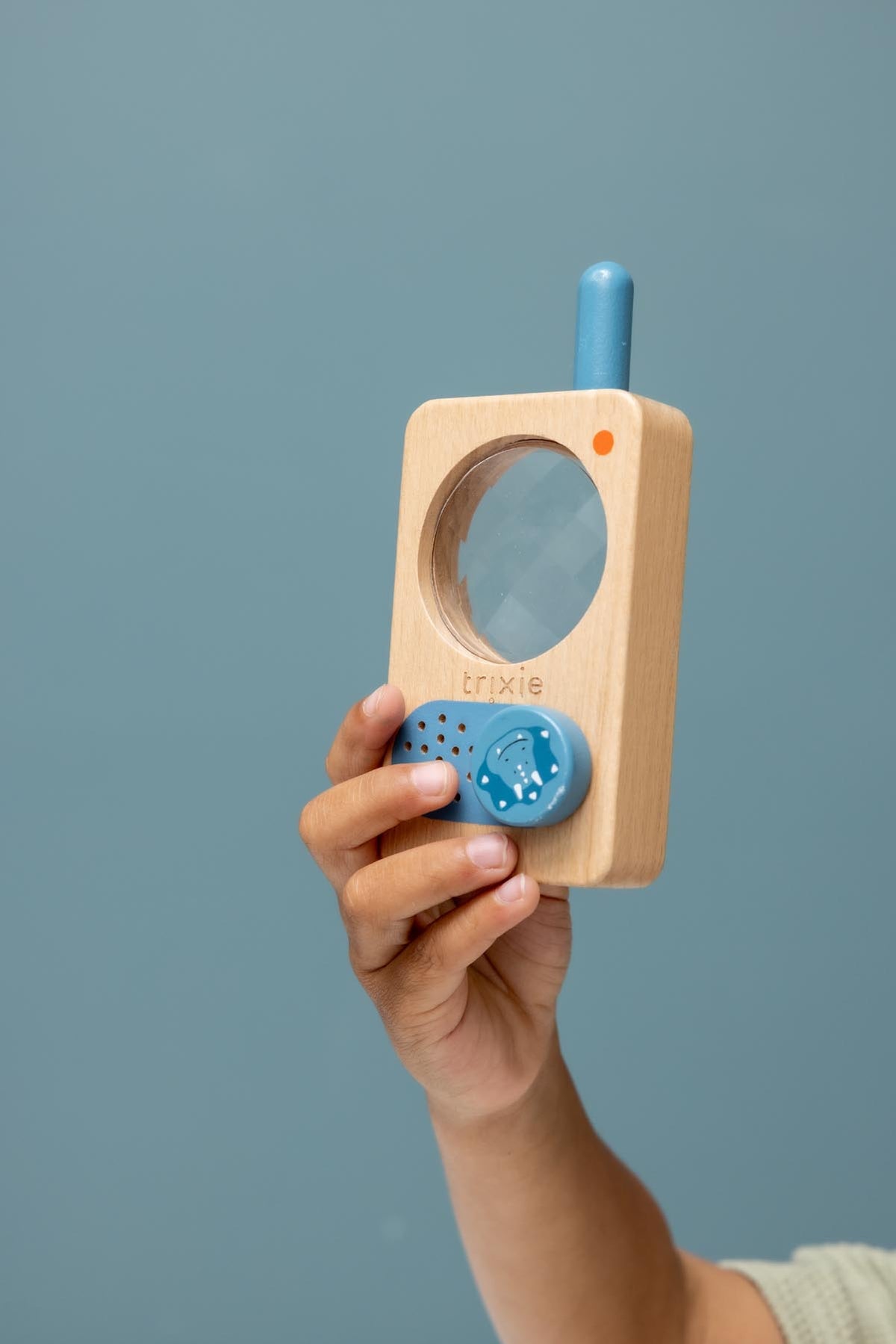 Walkie talkie de madera - Mr. Triceratops