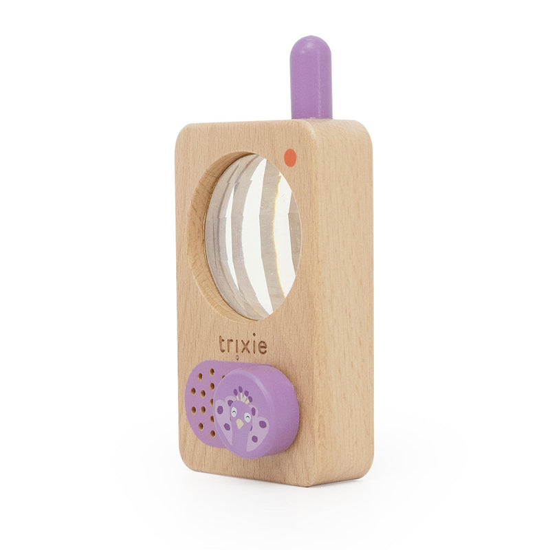 Wooden walkie talkie - Mrs. Peacock - FSC 100%