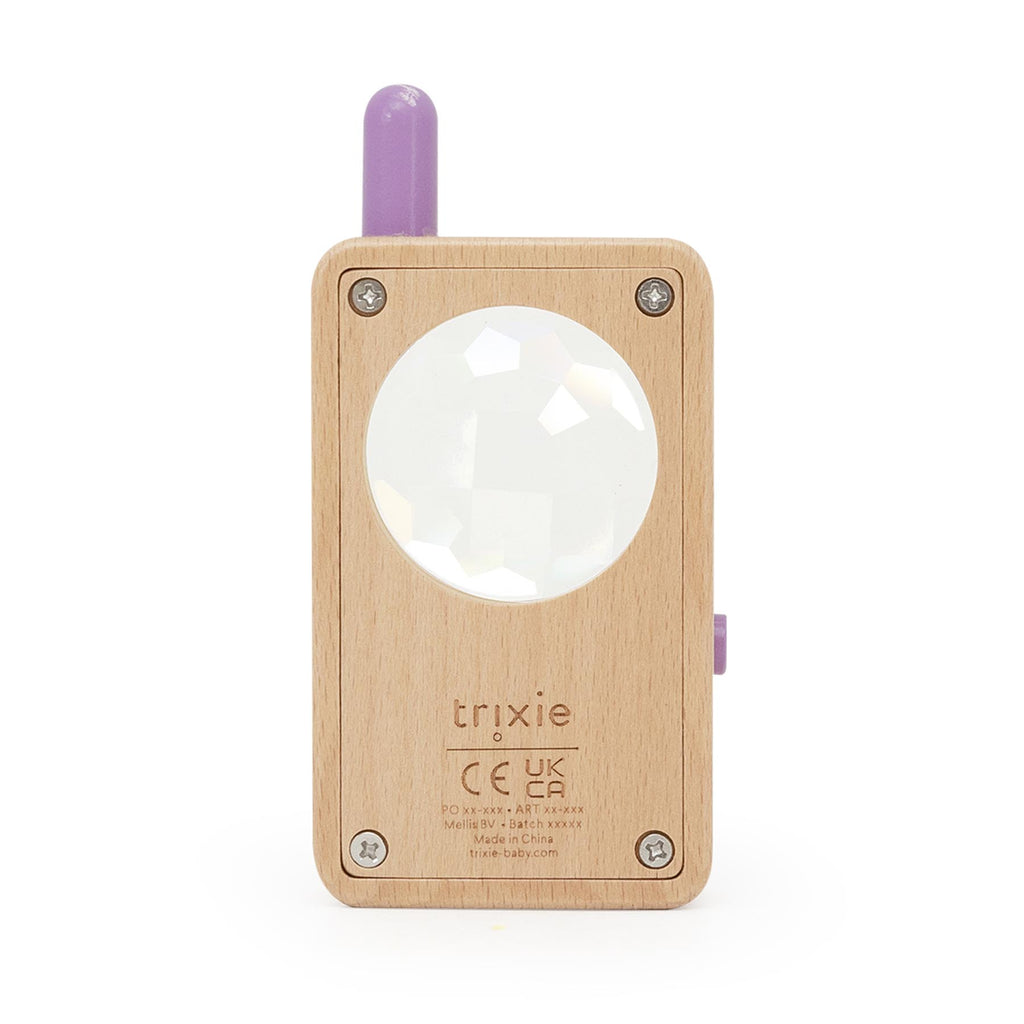 Wooden walkie talkie - Mrs. Peacock - FSC 100%