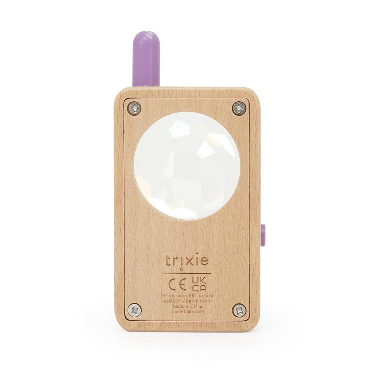 Wooden walkie talkie - Mrs. Peacock - FSC 100%