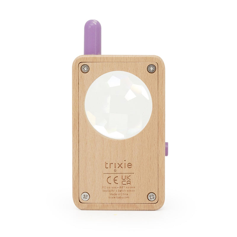 Wooden walkie talkie - Mrs. Peacock - FSC 100%