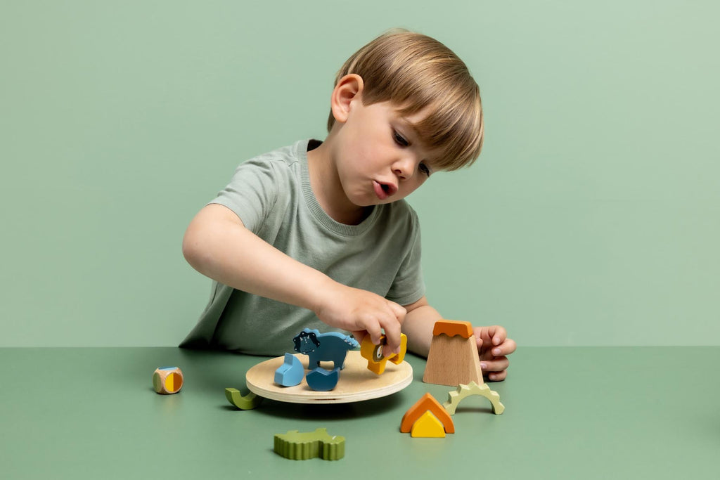Juego de equilibrio de madera - Aventura Dino