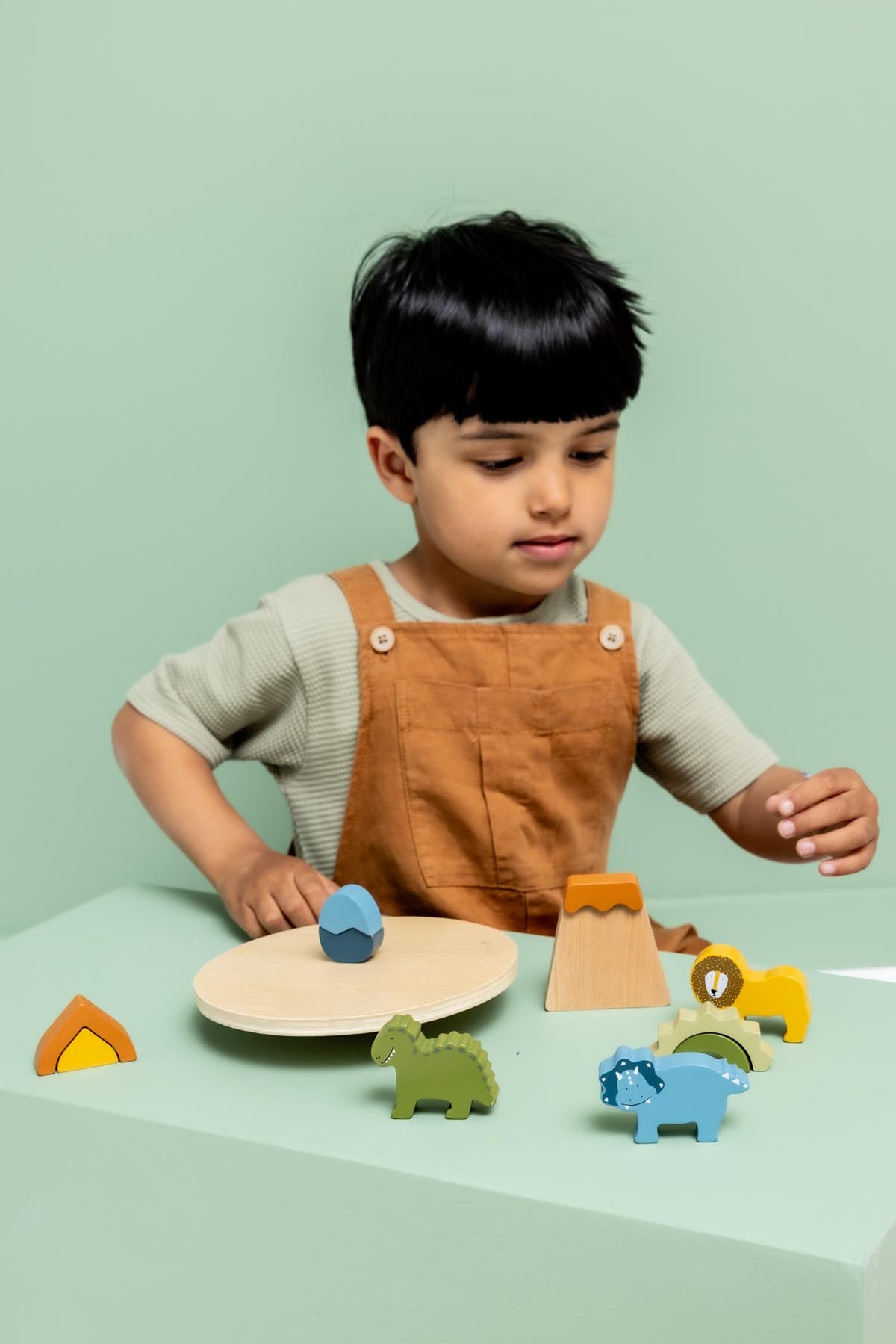 Juego de equilibrio de madera - Aventura Dino