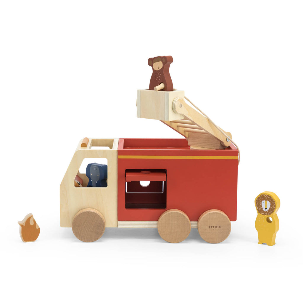 Wooden fire truck - FSC 100%