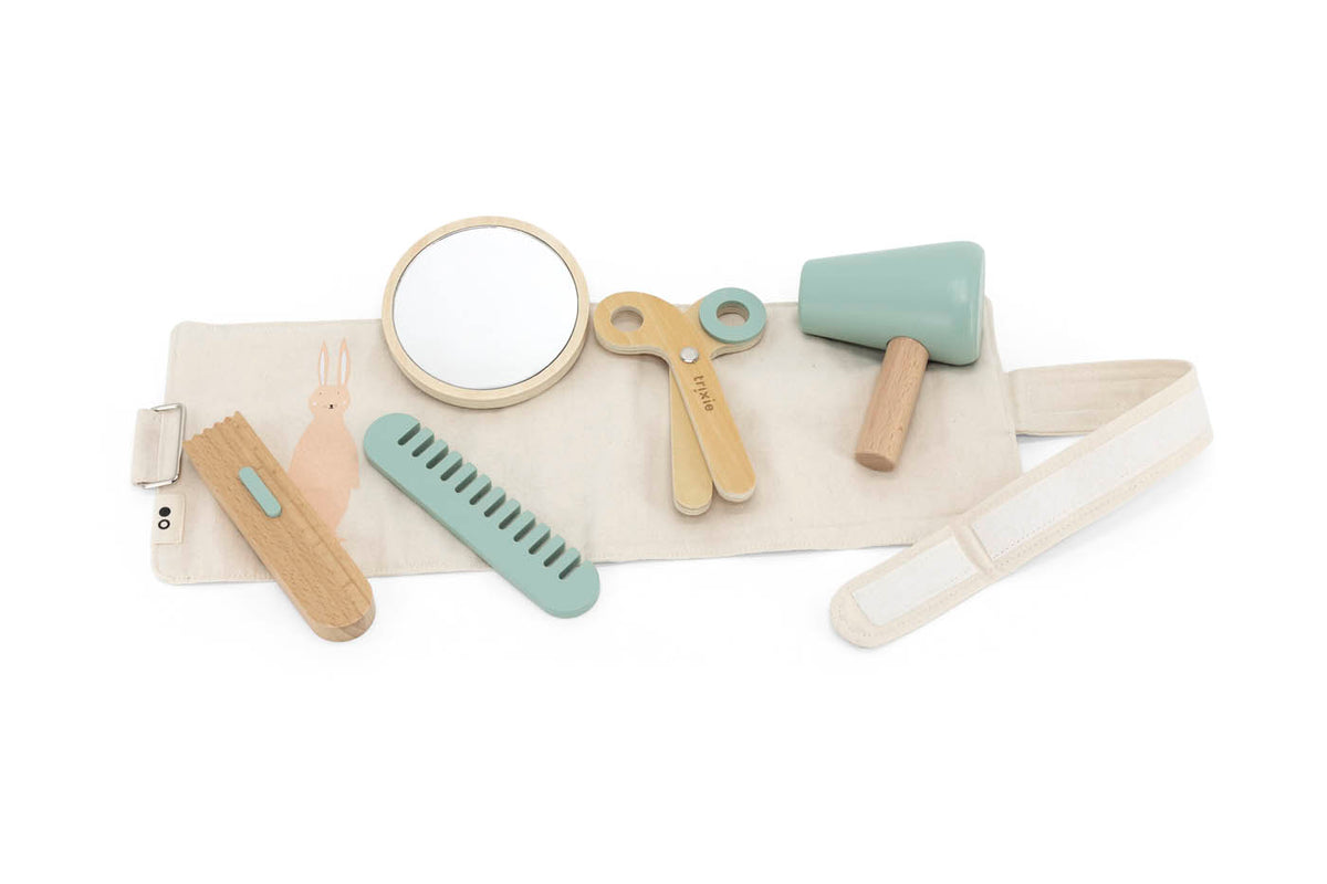 Juego de peluquería de madera