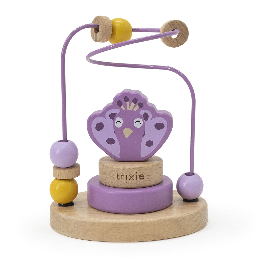 Wooden beads maze - Mrs. Peacock - FSC 100%