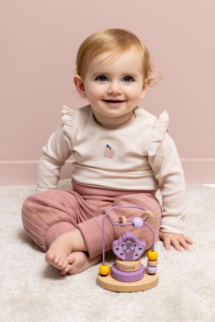Trixie Wooden beads maze - Mrs. Peacock