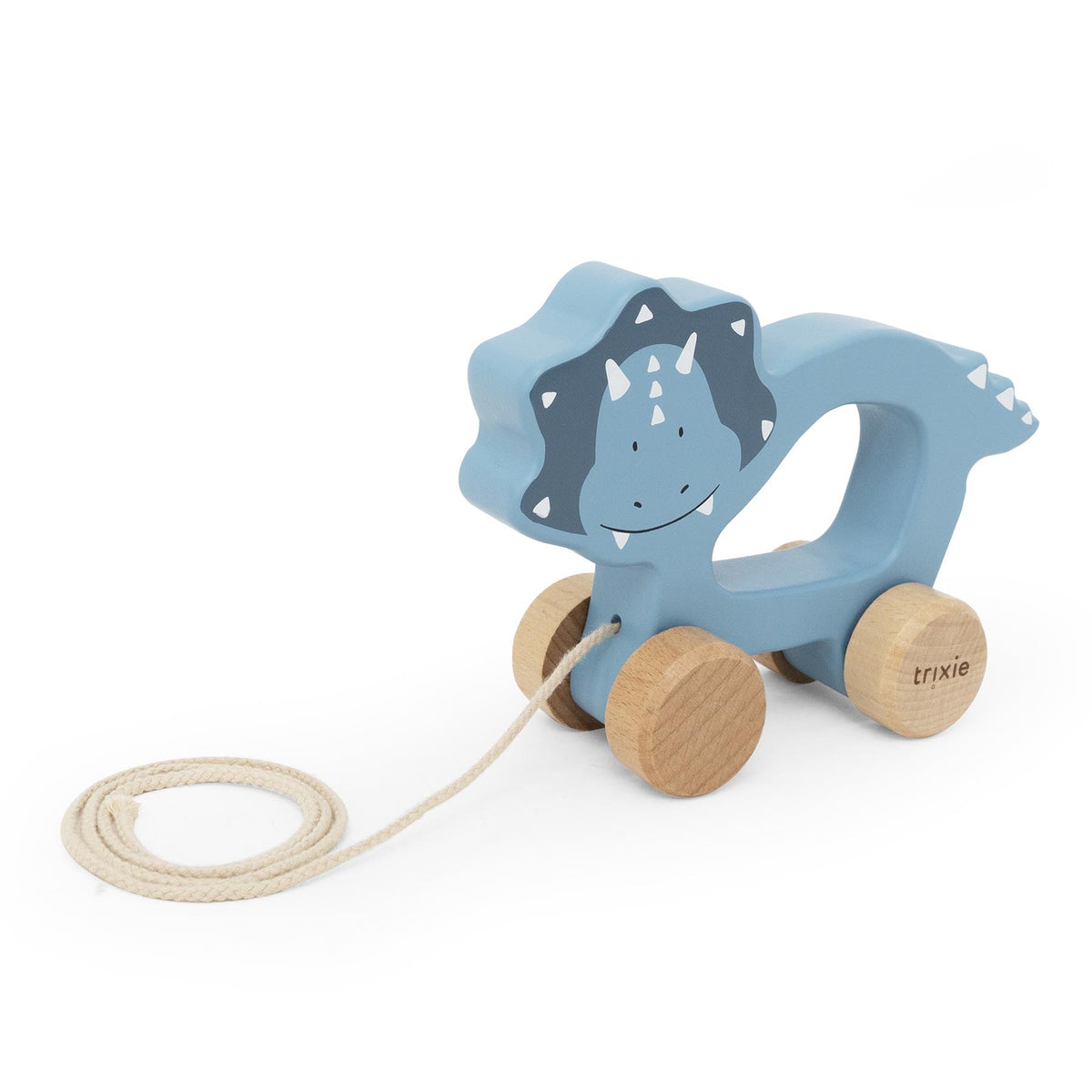 Arrastre de madera - Mr. Triceratops