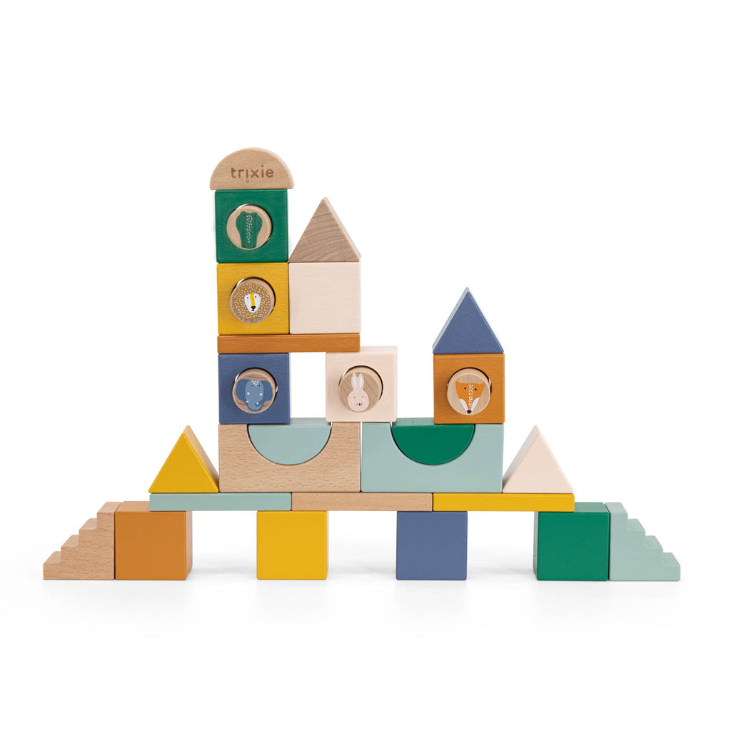 Wooden block city - 31pcs - FSC 100%