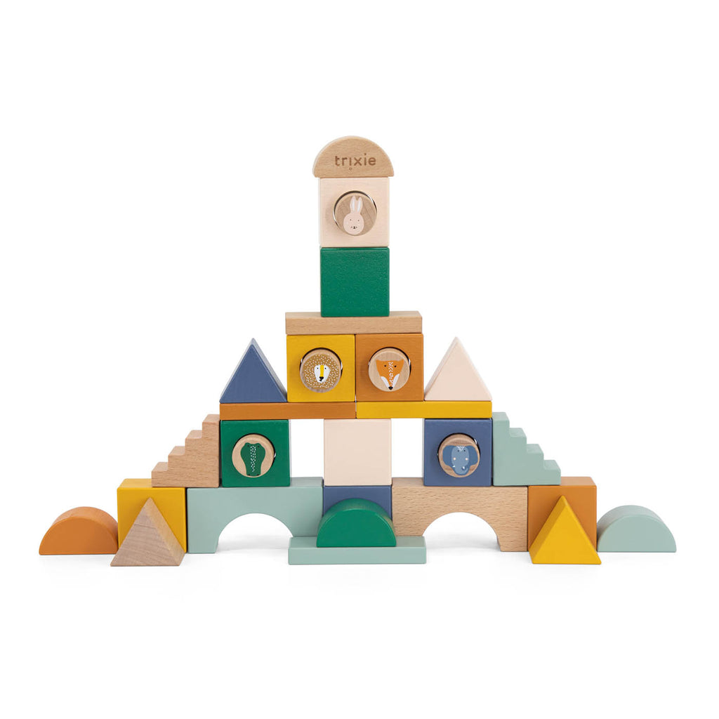 Wooden block city - 31pcs - FSC 100%