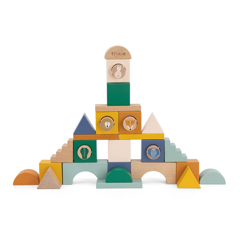 Wooden block city - 31pcs - FSC 100%