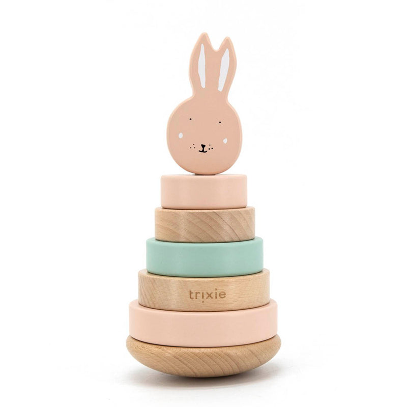 Wooden stacking toy - Mrs. Rabbit - FSC 100%