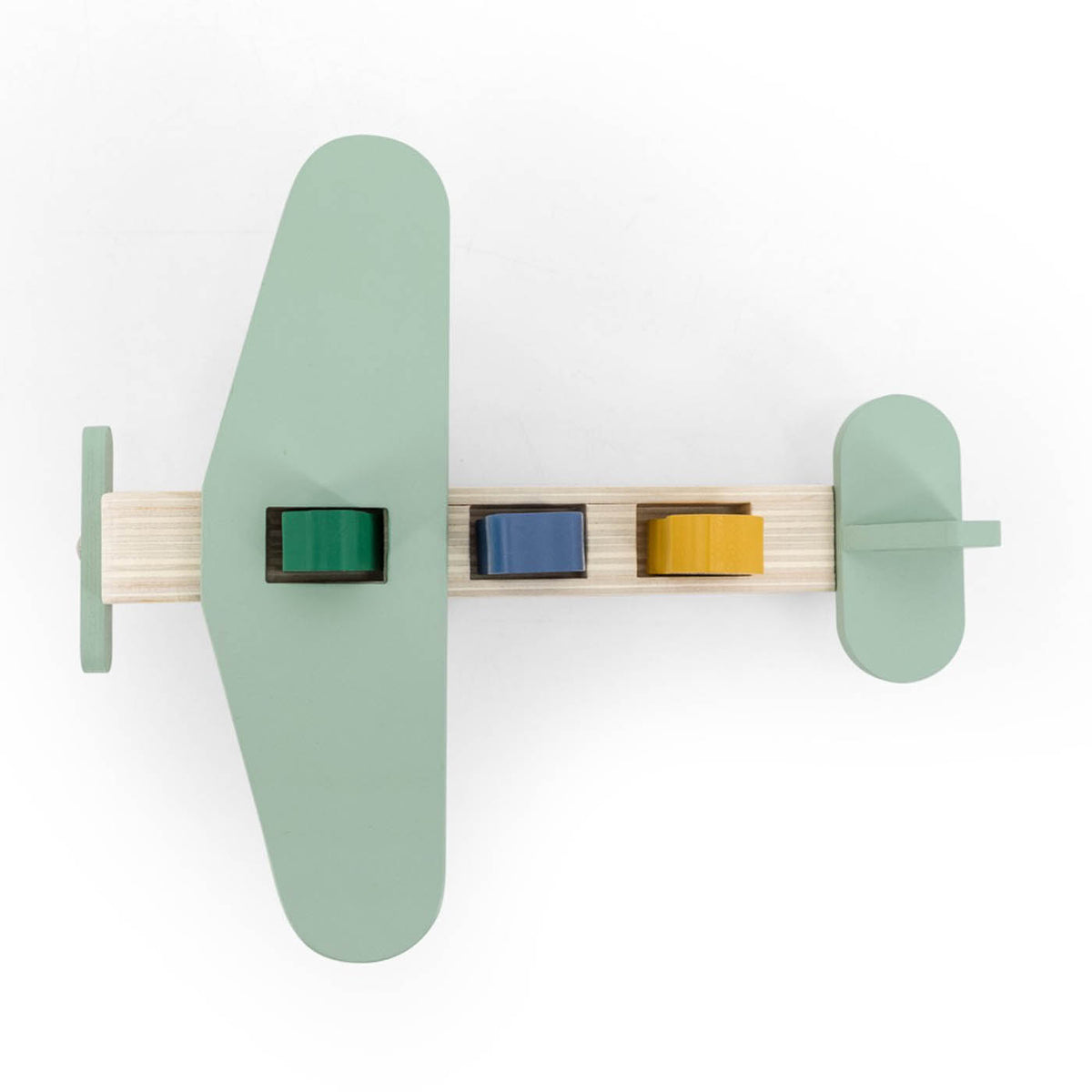 Wooden animal airplane - FSC 100%