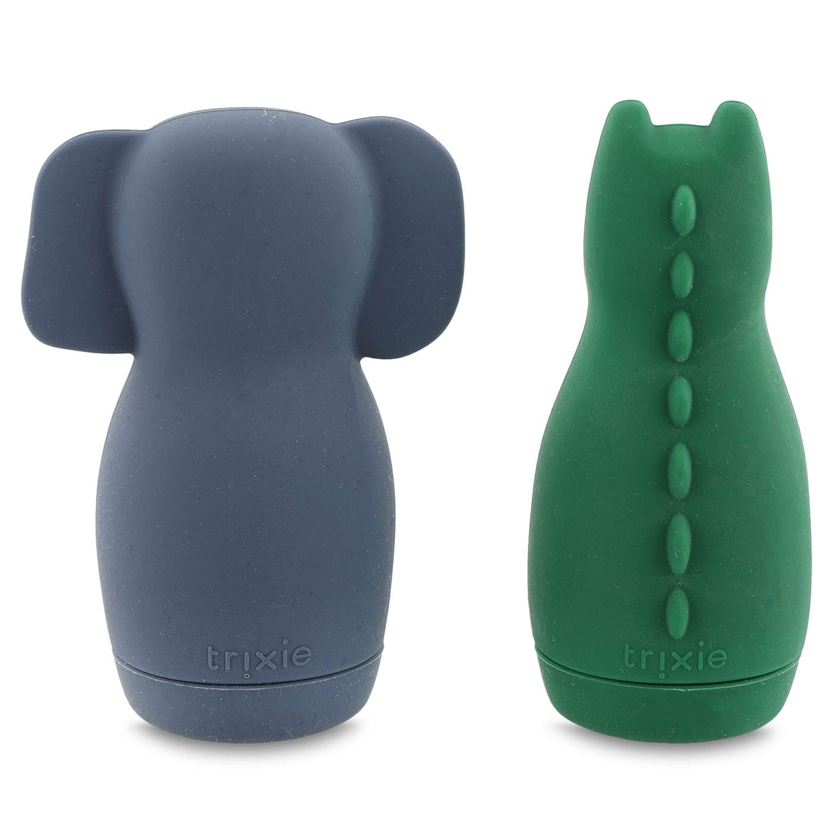 Bath toy splashing animals - Mrs. Elephant & Mr Crocodile