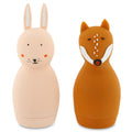 Bath toy splashing animals - Mrs. Rabbit & Mr. Fox