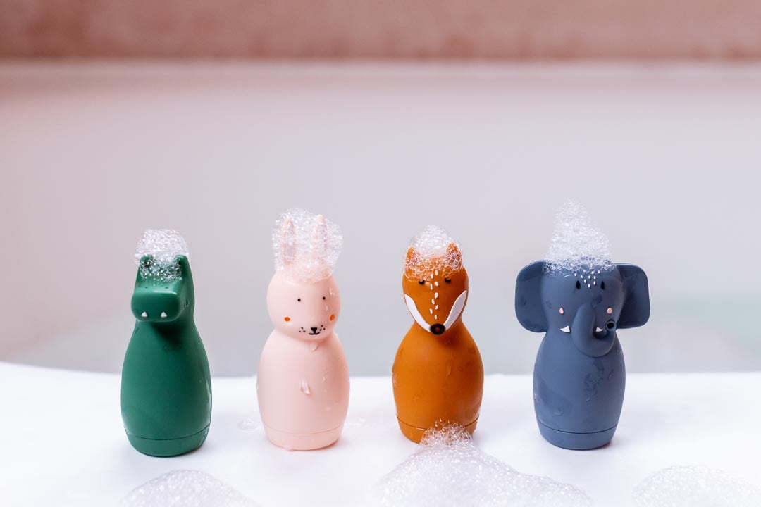 Trixie Bath toy splashing animals - Mrs. Rabbit & Mr. Fox
