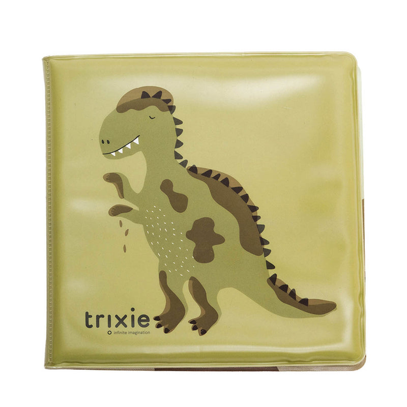 Livre de bain qui change de couleur - Les aventures de Mr. Dino dans la boue