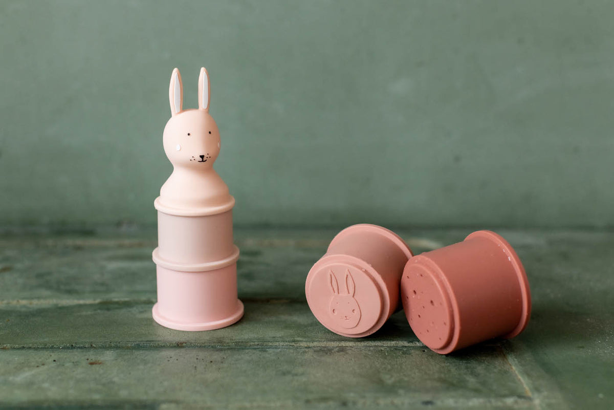 Trixie Stacking cups - 5pcs - Mrs. Rabbit