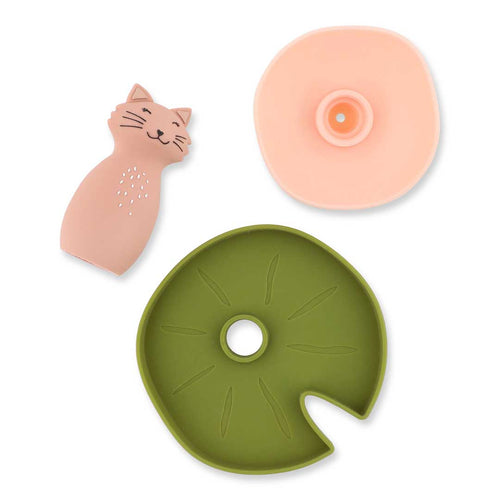 Bath toy floating flower - Mrs. Cat
