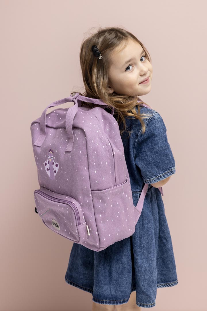 Trixie Backpack large - Mrs. Peacock