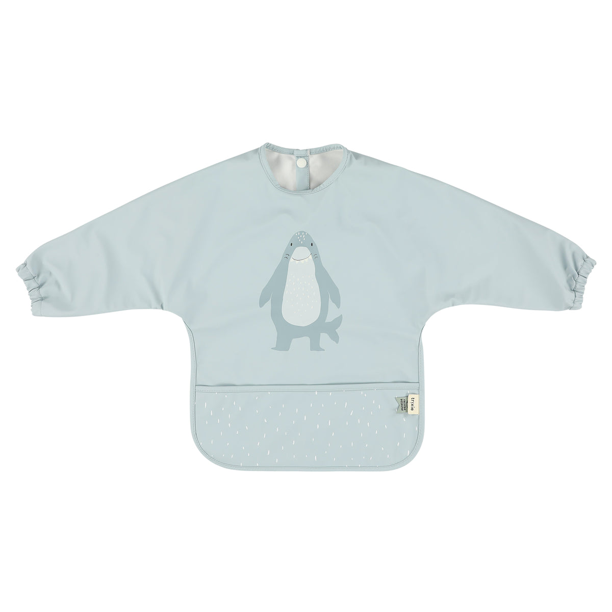 Waterproof long sleeve bib - Mr. Shark