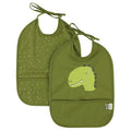 Waterproof bib 2-pack - Mr. Dino