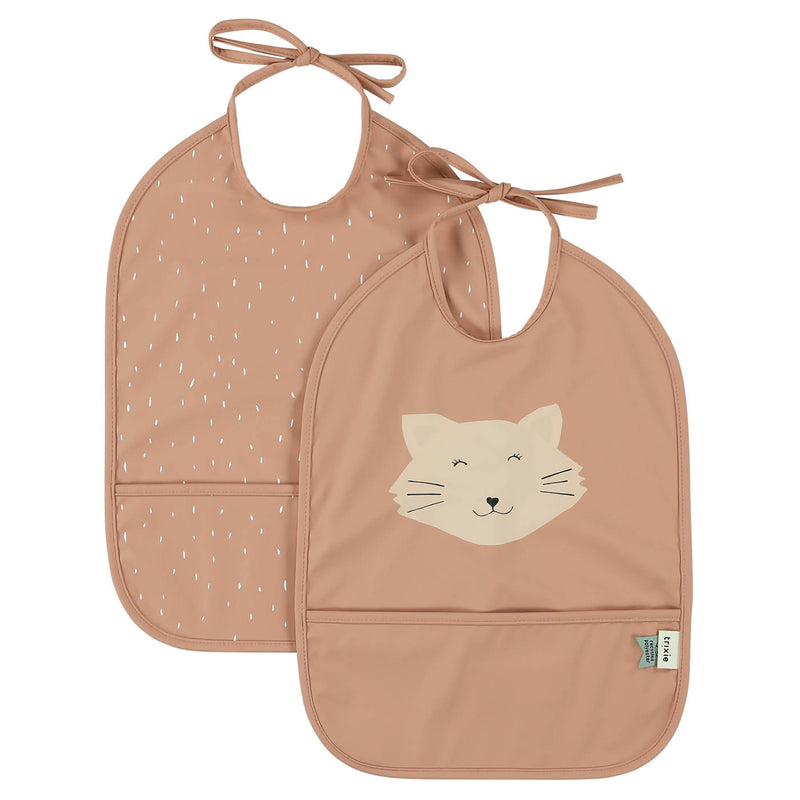 Babero impermeable 2-pack - Mrs. Cat