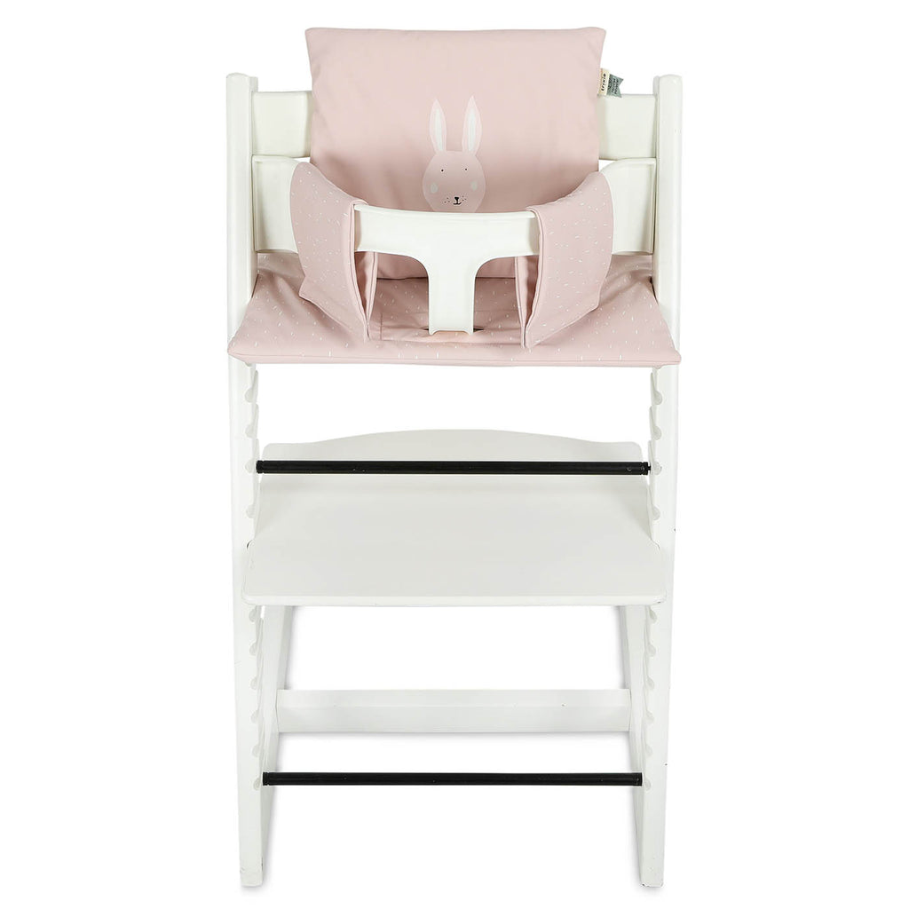 Afwasbaar kussen eetstoel - Mrs. Rabbit