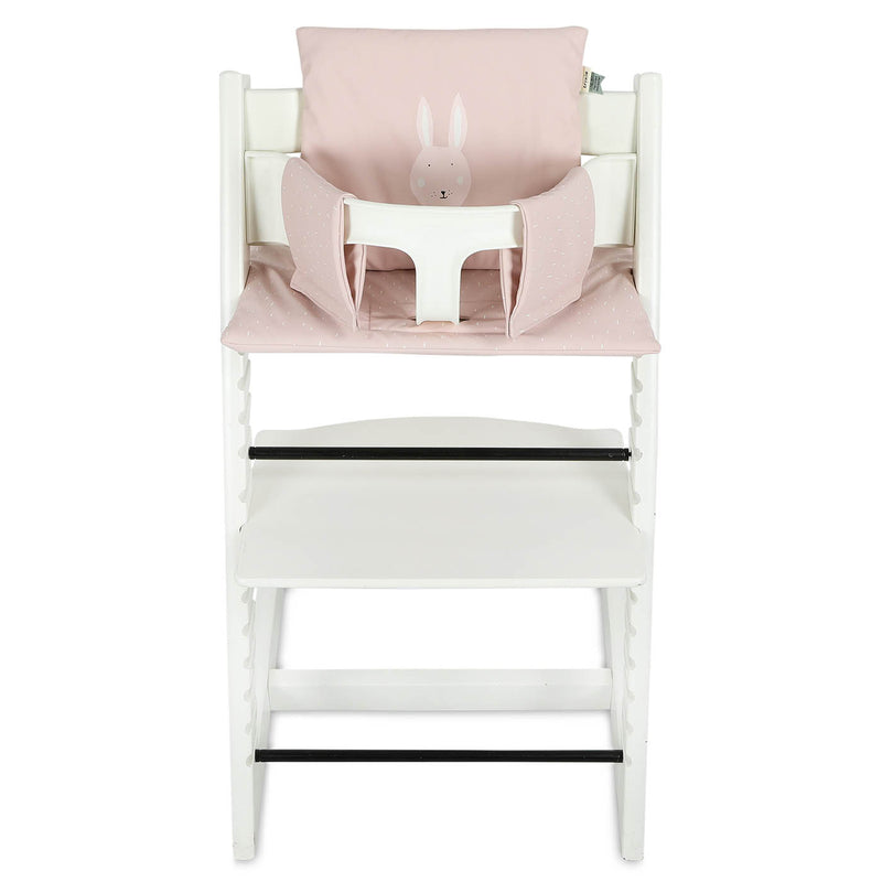 Afwasbaar kussen eetstoel - Mrs. Rabbit