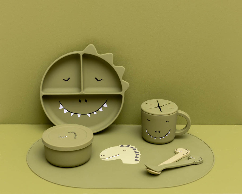 Trixie Silicone spoon 2-pack - Mr. Dino