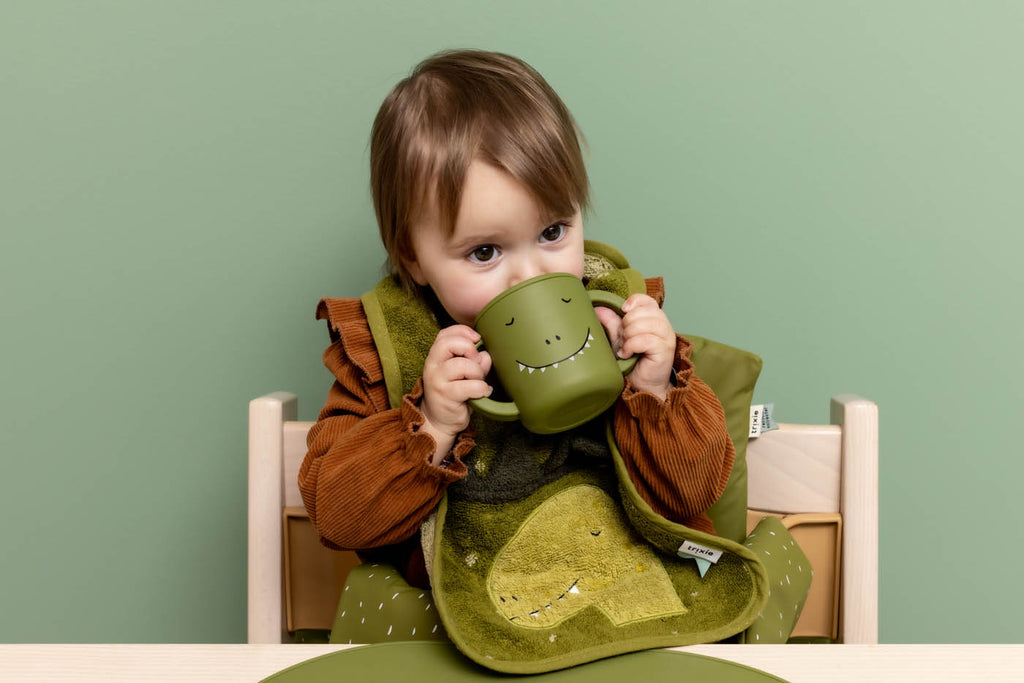 Trixie silicone sippy cup Mr. Dino