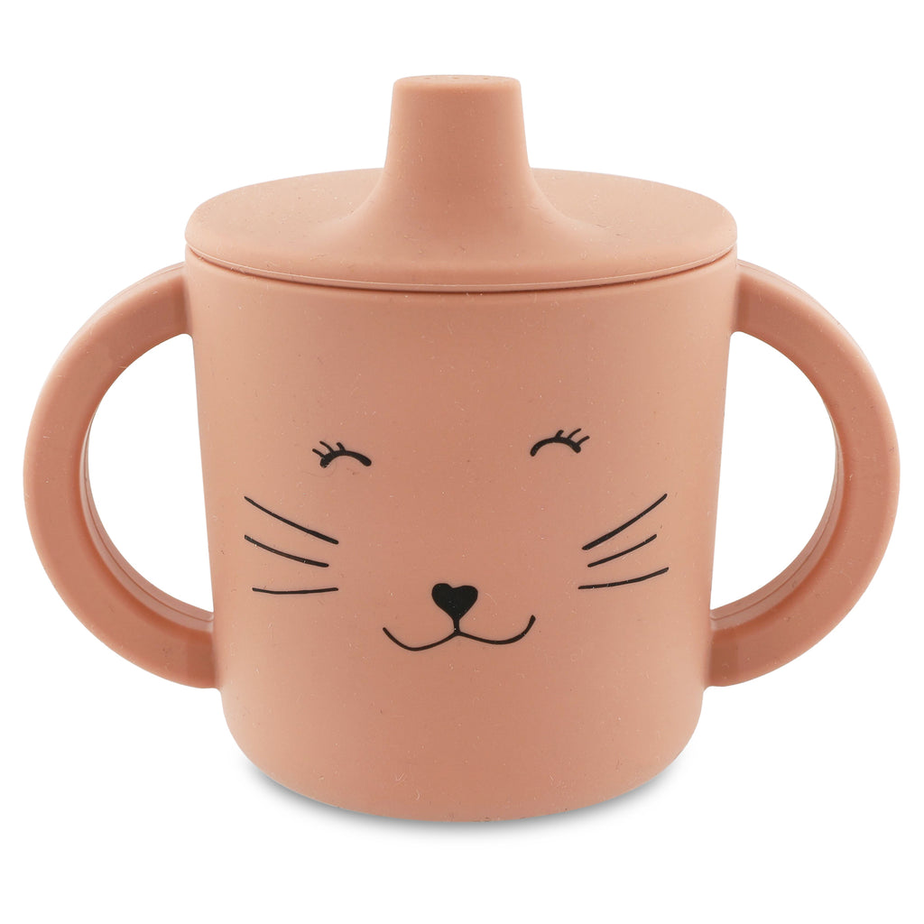 Silikon Trinklernbecher - Mrs. Cat