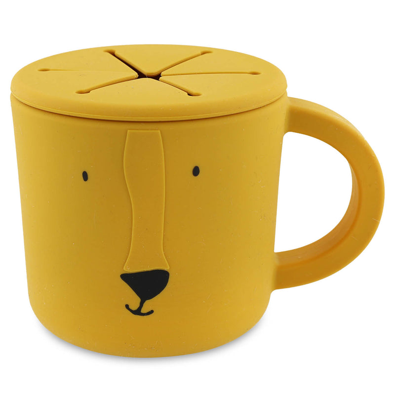 Silikon-Snackbecher - Mr. Lion