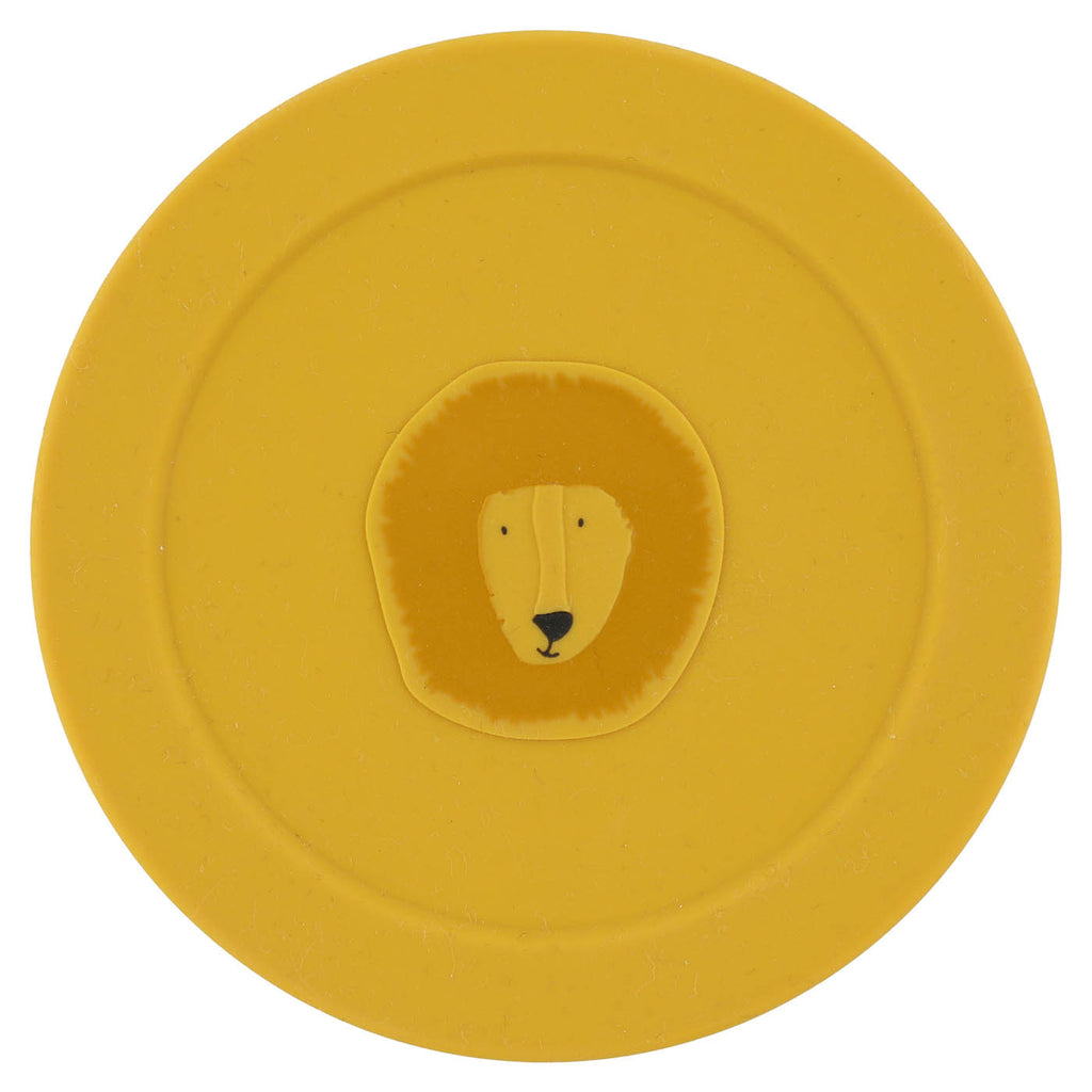 Bote de silicona para snacks con tapa - Mr. Lion