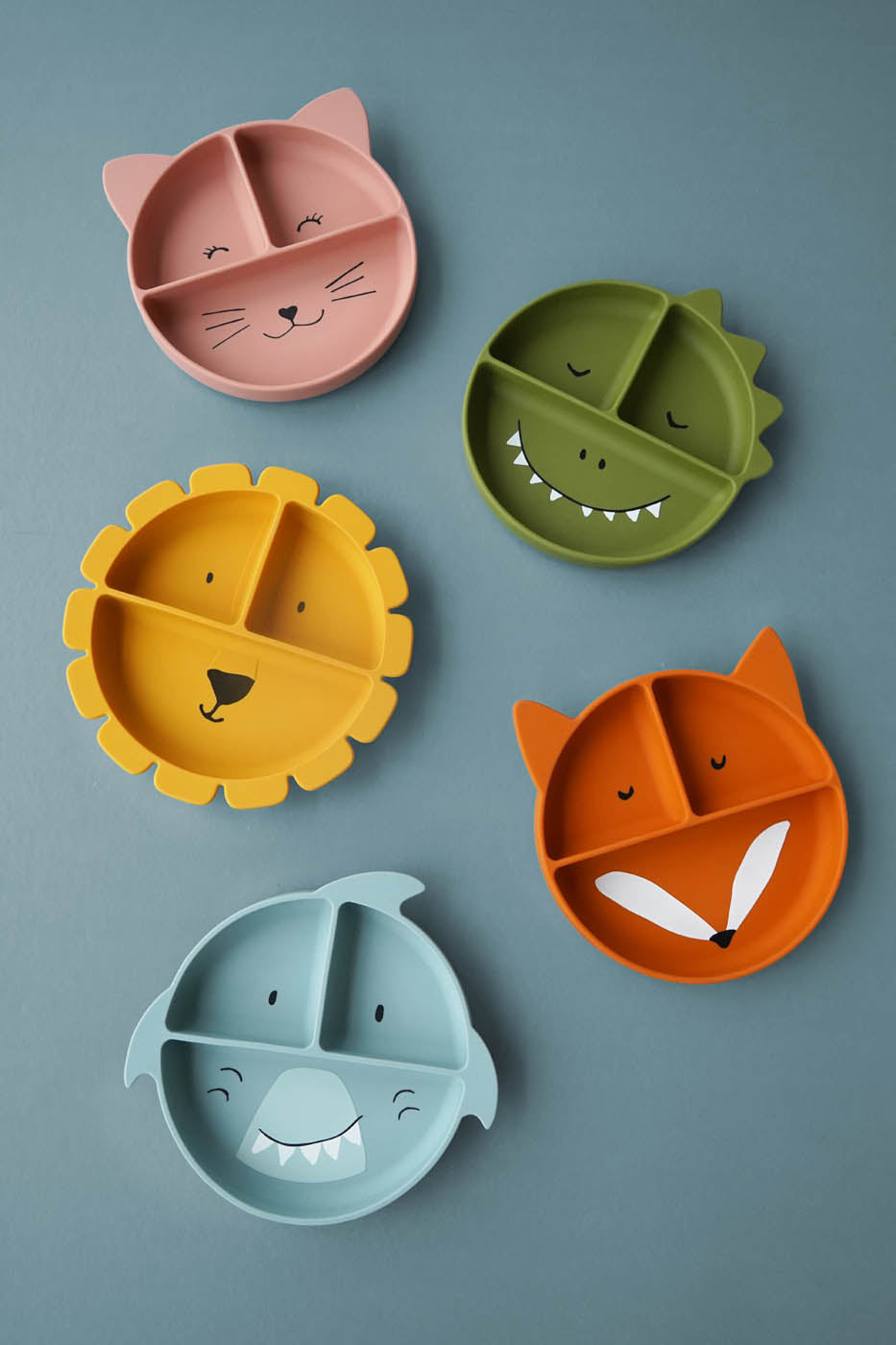 Trixie Silicone divided suction plate - Mr. Fox
