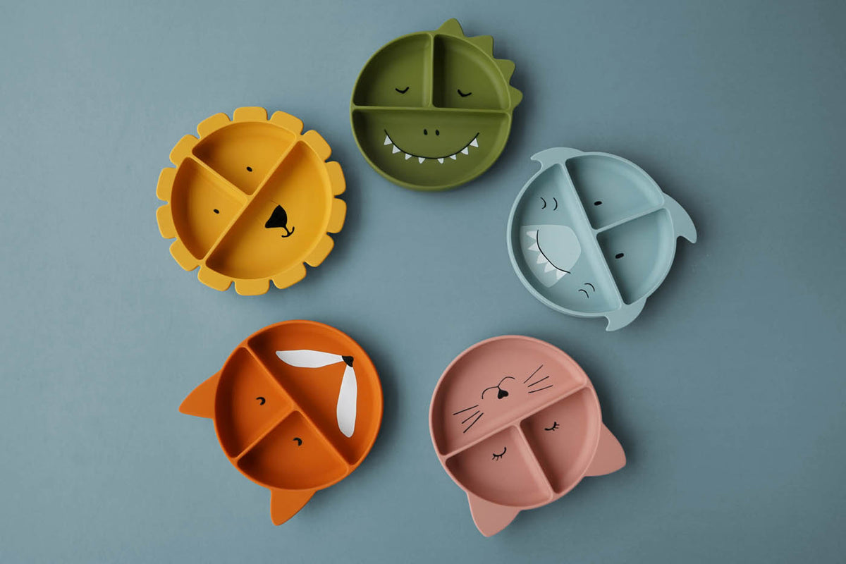 Trixie Silicone divided suction plate - Mr. Fox