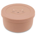 Silicone snack pot with lid - Mrs. Cat