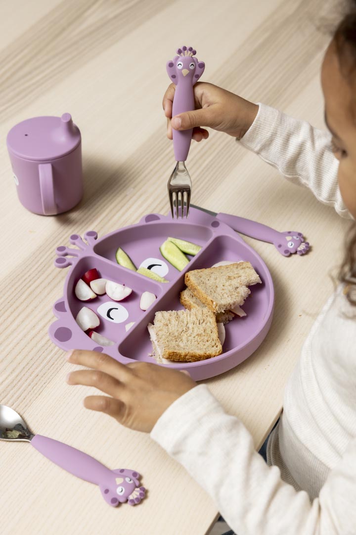 Trixie Silicone cutlery set 3-pack - Mrs. Peacock