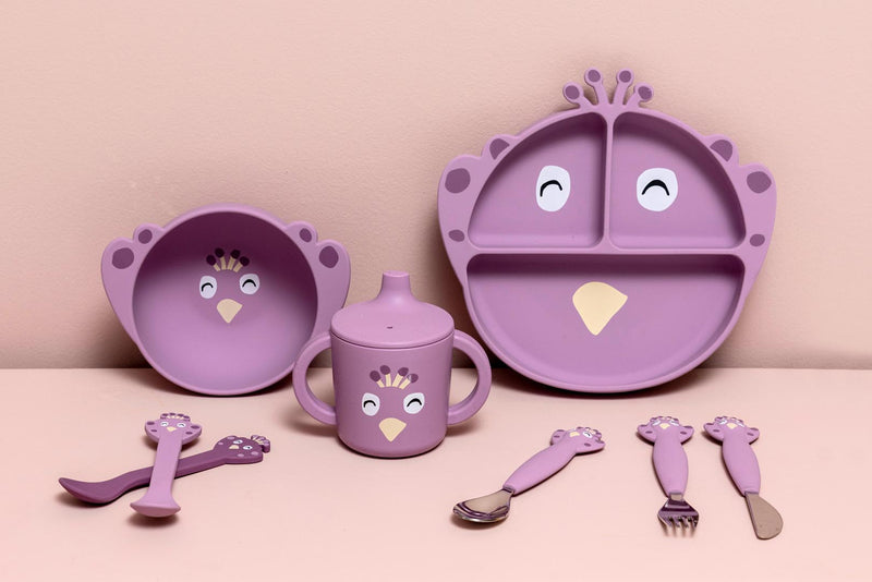 Trixie Silicone cutlery set 3-pack - Mrs. Peacock