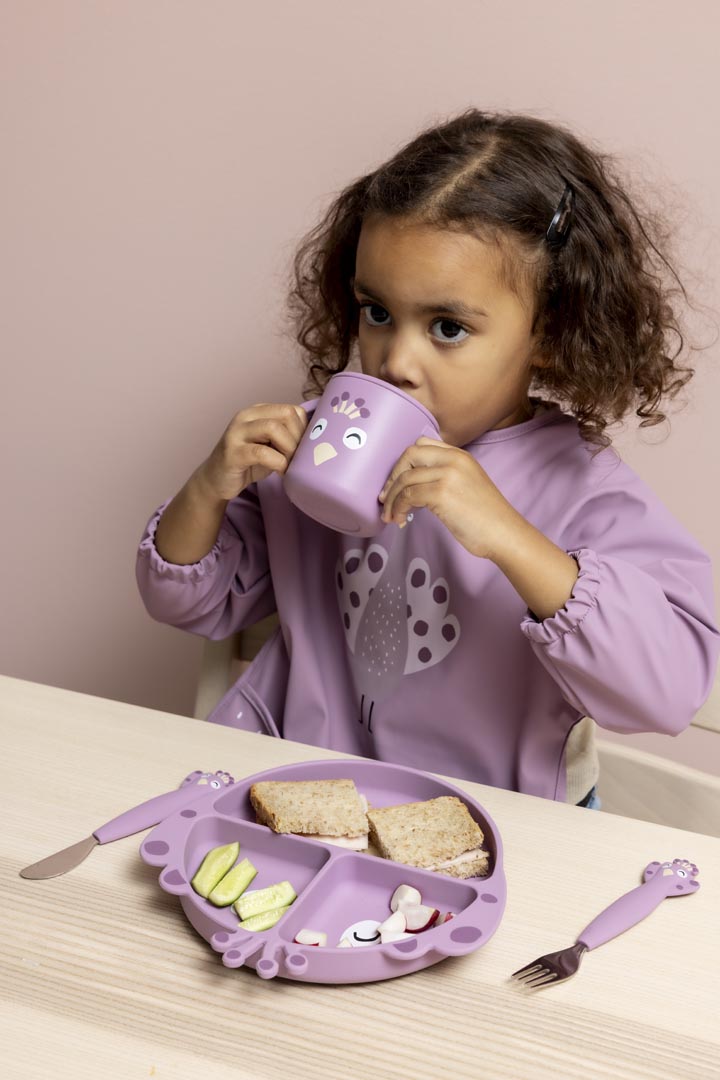 Trixie sippy cup Mrs. Peacock
