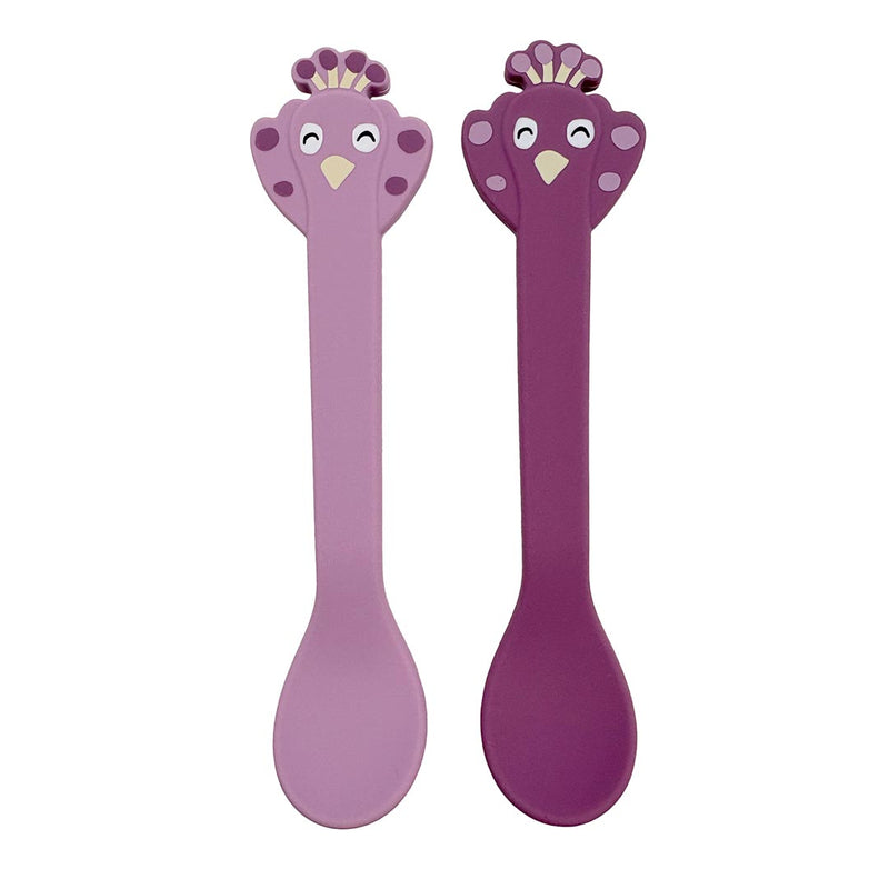 Silicone spoon 2-pack - Mrs. Peacock