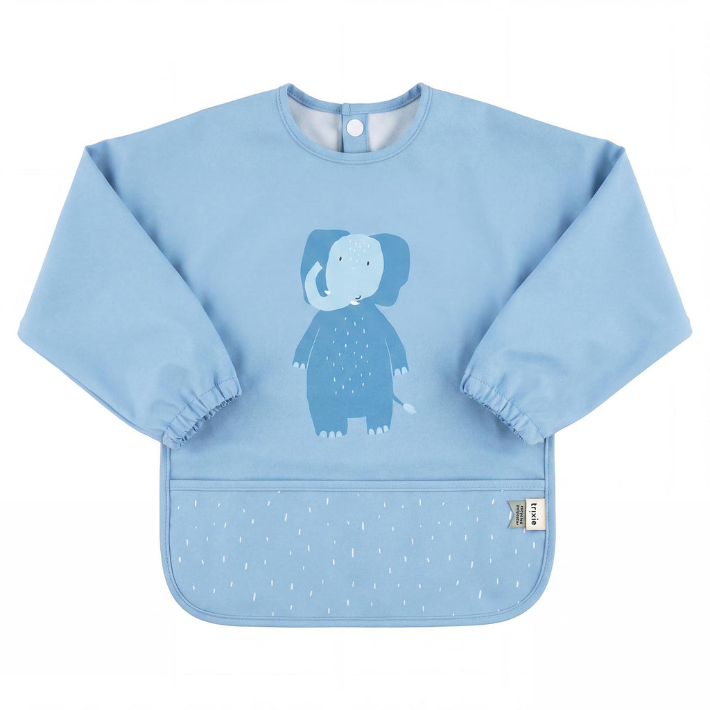 Babero con mangas impermeable - Mr. Elephant