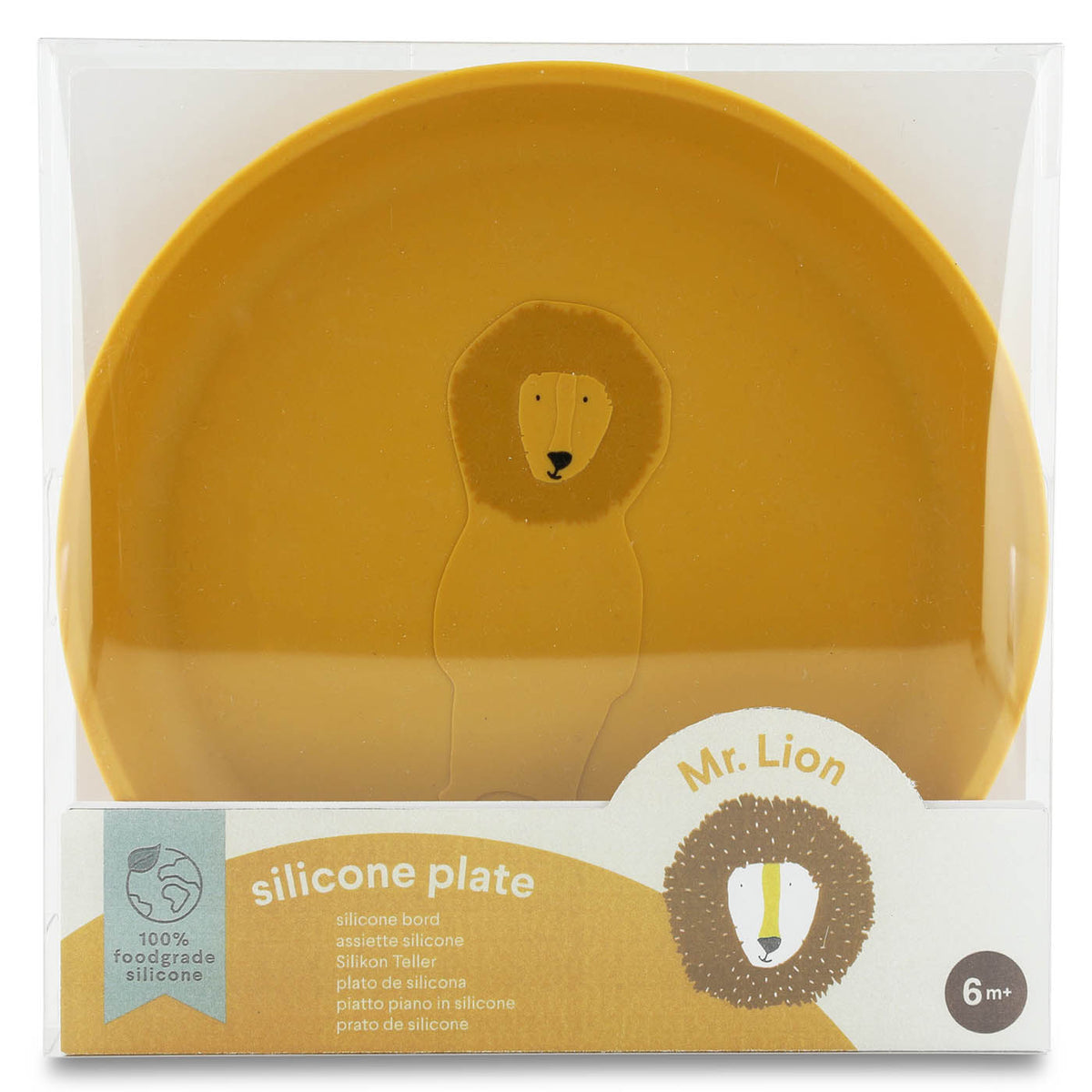 Silicona plato - Mr. Lion