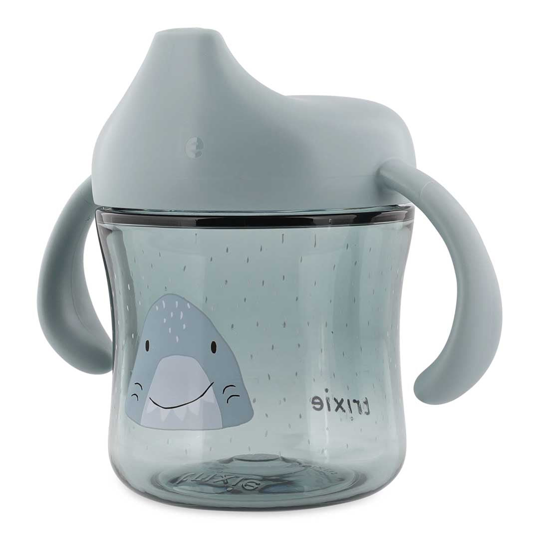 Sippy cup with handles - Mr. Shark